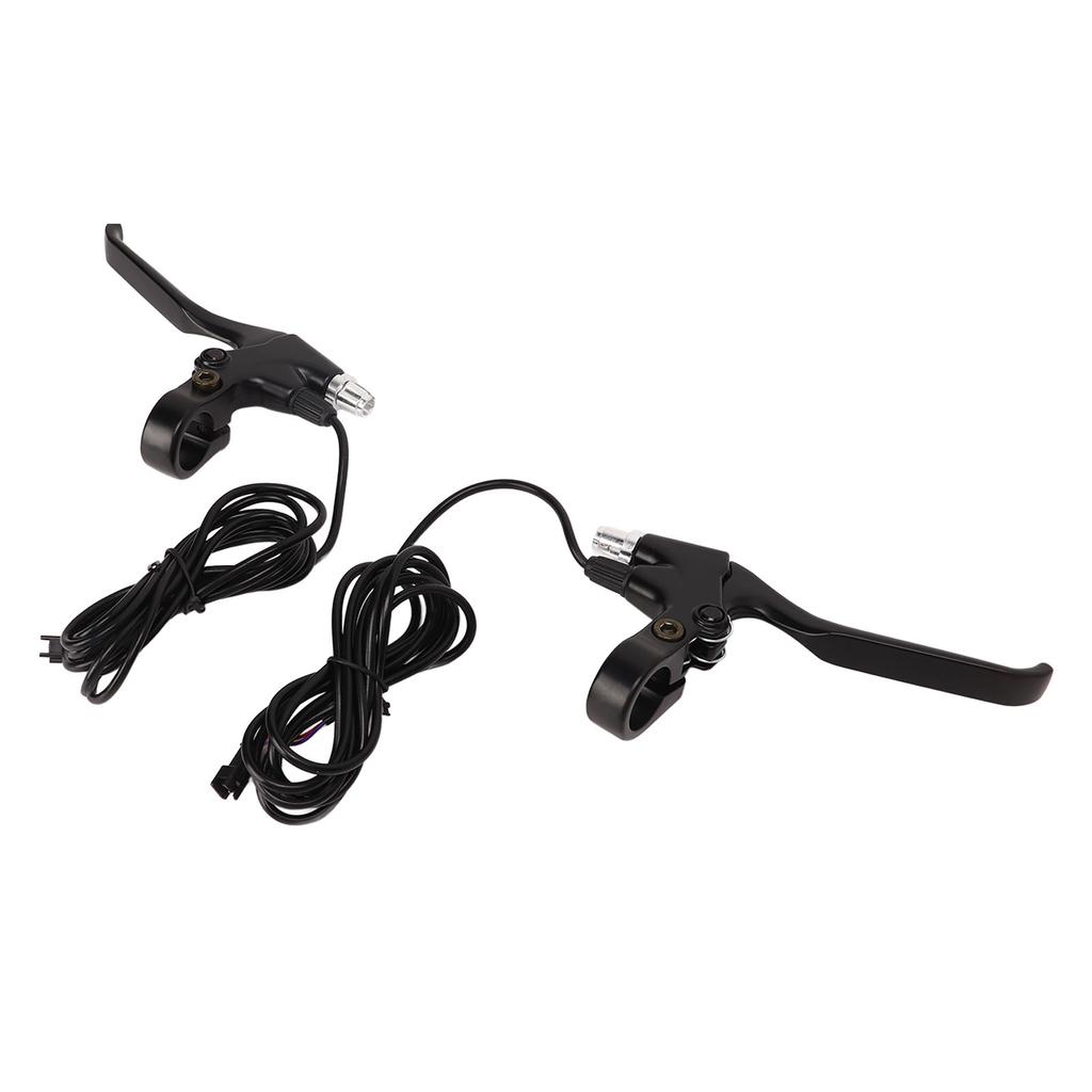1 пара электрических велосипедных тормозных рычагов из алюминиевого сплава, водонепроницаемая ручка для электрического велосипедного тормоза