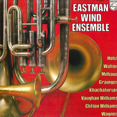 Виниловая пластинка EASTMAN WIND ENSEMBLE, FREDERICK FEN - Holst Walton Milhaud Grainger Khach PL1345 PHILIPS Япония Классика Б/У