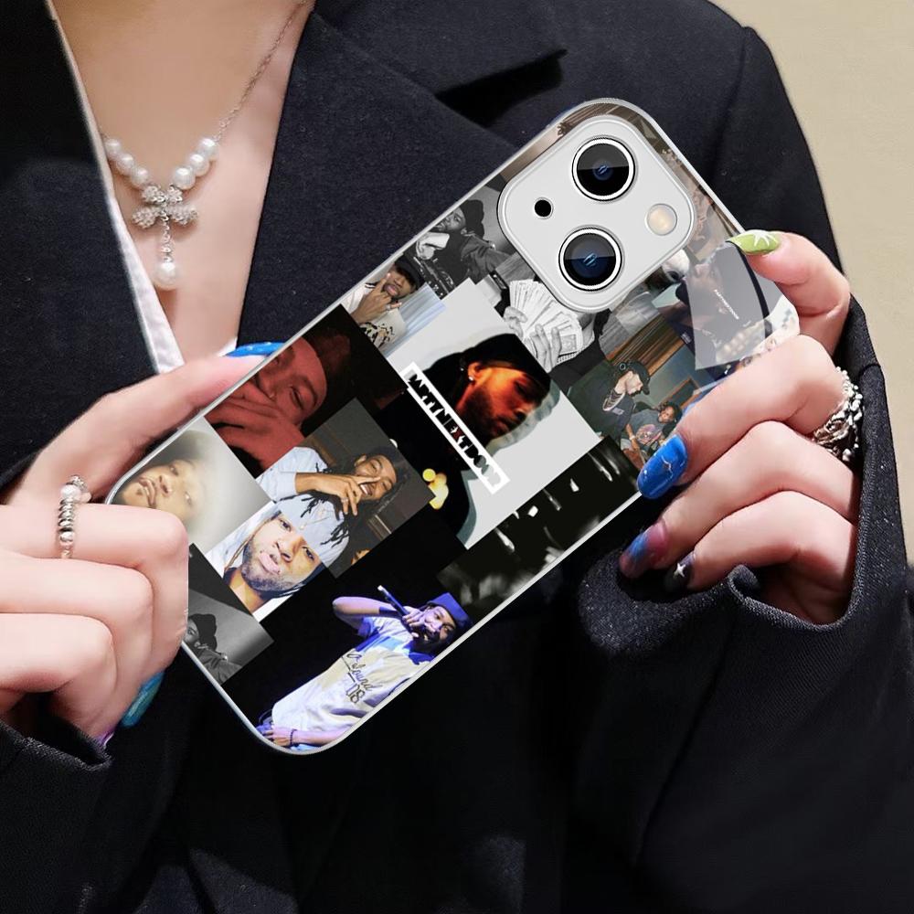 P-Partynextdoor Rapper Phone Case For IPhone 14 13 12 Mini 11 Pro XS Max X XR 14 Plus Tempered Glass Cover