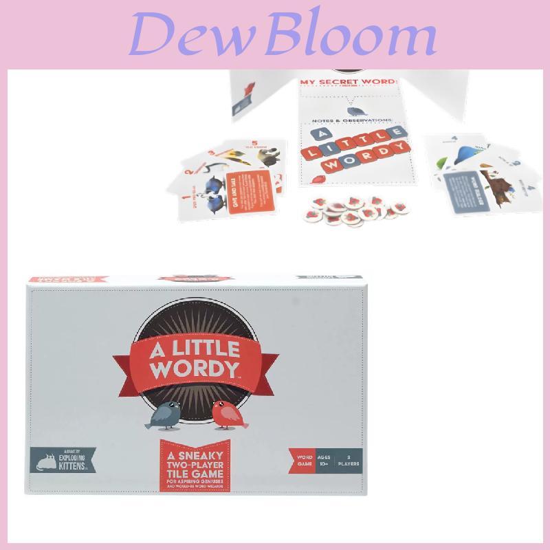 A Little Wordy от Exploding Kittens Карточная игра для подростков, взрослых, детей, для семейного веселья, для вечеринок