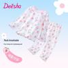 Хлопковый пижамный комплект с длинным рукавом для девочек Deesha