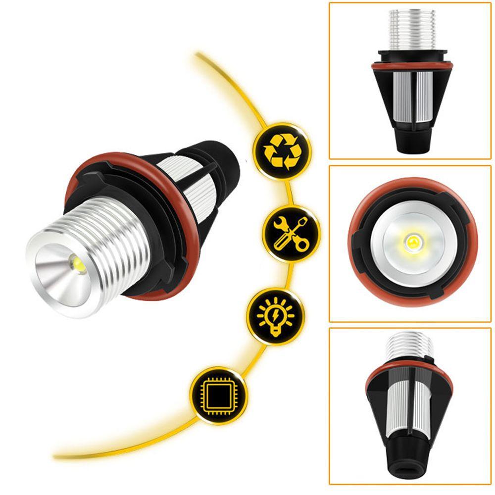 2Pcs Practical Halo Ring Marker LED Bulb Error Free Car Side Light Auto Lamp