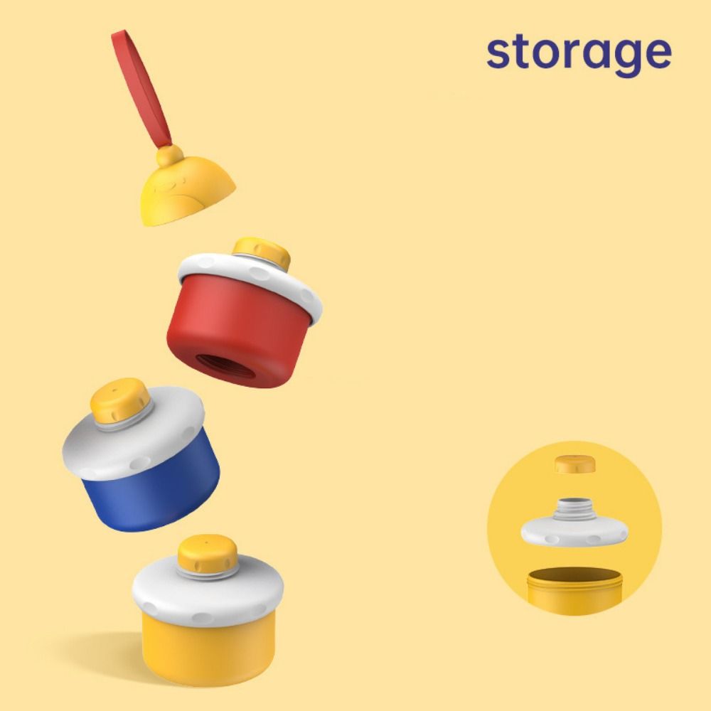 Портативный детский контейнер для хранения еды, ланч-бокс, модный детский дозатор для кормления младенцев, для младенцев и малышей