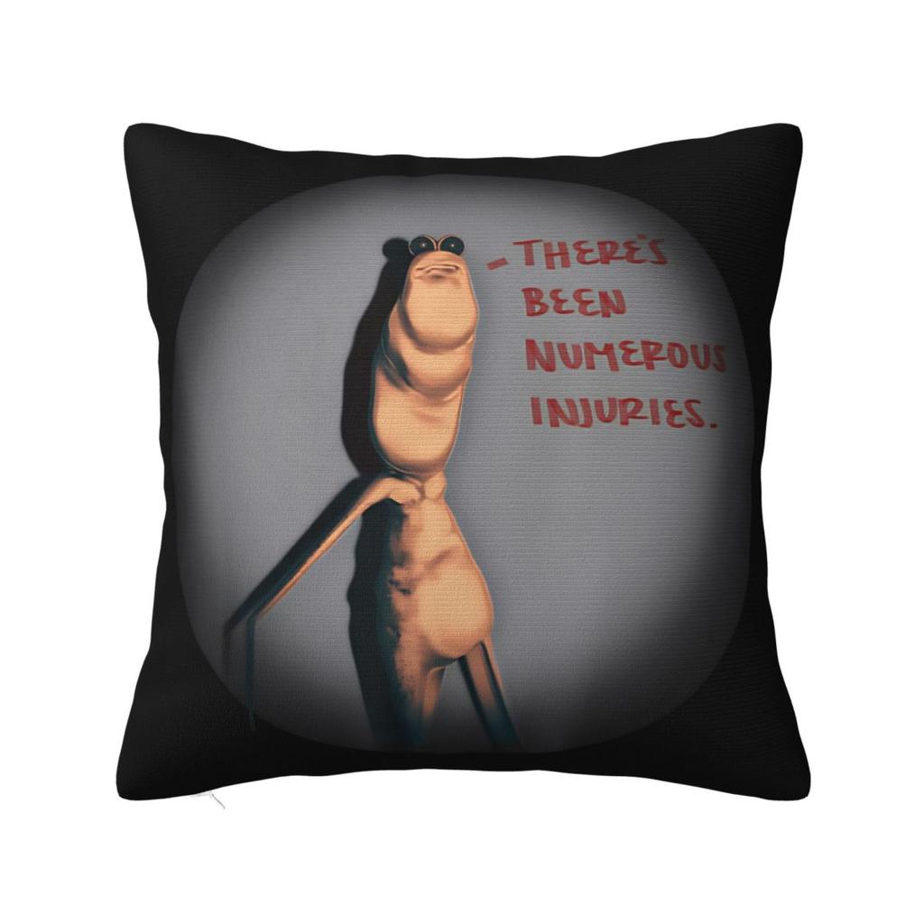 Im Sensitive Pillowcase Polyester Cushion Cover Decor Marcus The Worm Meme Pillow Case Cover Living Room Zipper cm