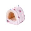 Cotton/Canvas Hamster Warm Nest Hanging Hamster House Cute Pet Sleeping Bed  Winter
