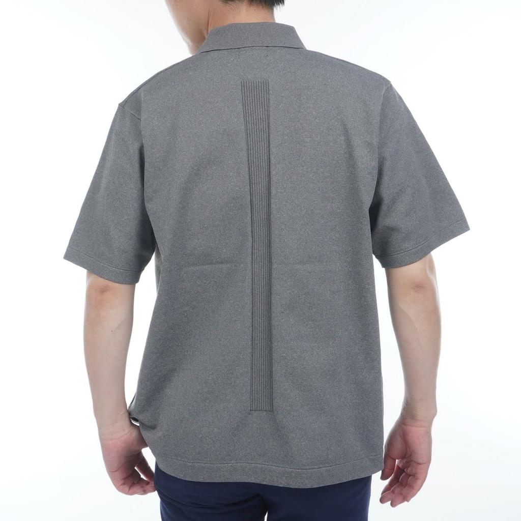 Ping Apparel Men's Short Sleeve Knit Polo Shirt (One-Point Logo) / Golf / 621-5172201 021_Gray L