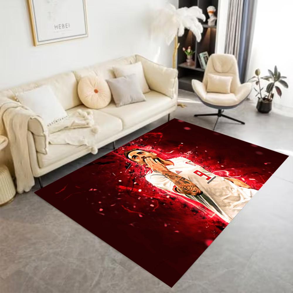 Player Celebrates Victory Moment Floor Mat Perfect for Living Rooms Outdoor Dormitory Kitchen Anti-slip Rug Decorate Offices