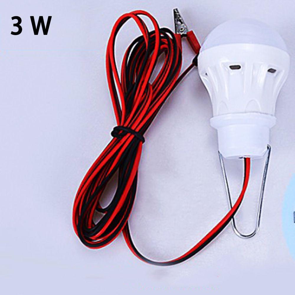 New Clip Portable Outdoor Hunting Lantern Camping Lamp Clip Light 12V Bulbs