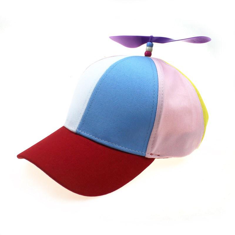 Детская съемная кепка-стрекоза с пропеллером 2026 года - Бейсболка для защиты от солнца для родителей и детей на весну/лето