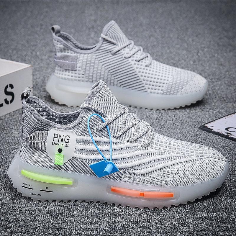 Мужская обувь большого размера для внешней торговли, летняя новинка 2025 года, дышащая сетчатая обувь-кокос, модная универсальная спортивная и повседневная обувь для мужчин