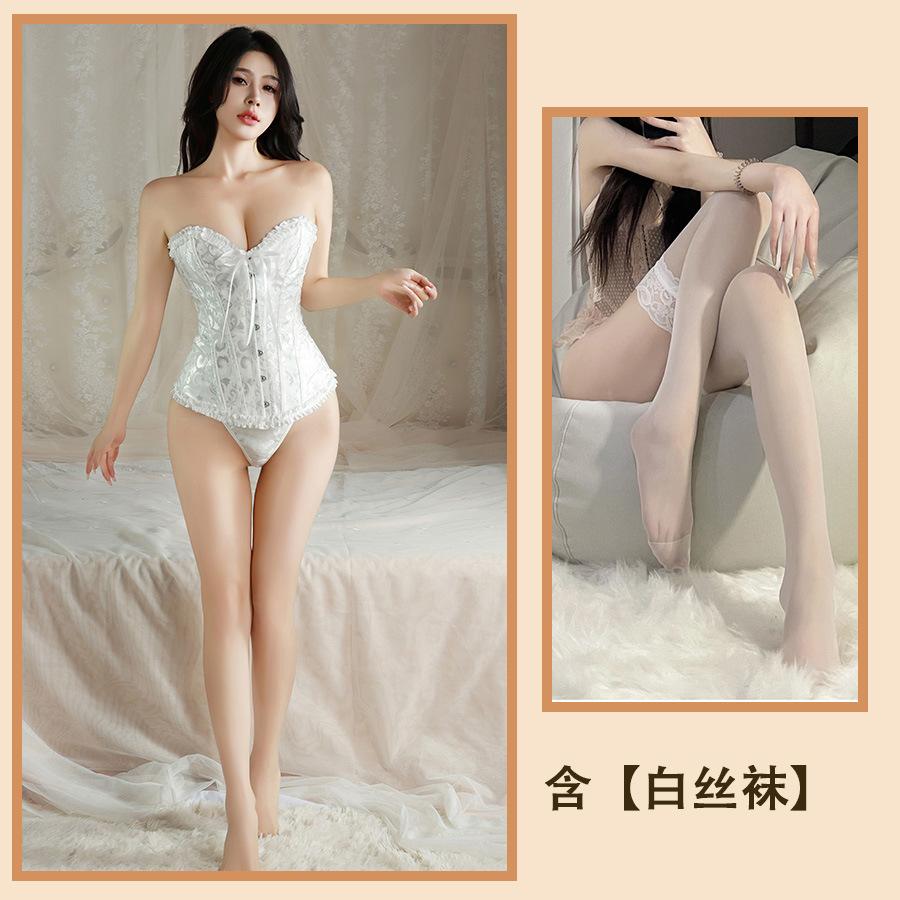 Сексуальное нижнее белье Ballet Swan Pure Desire Vest Bra Sexy Slim Strap Waist Tube Top Free Women