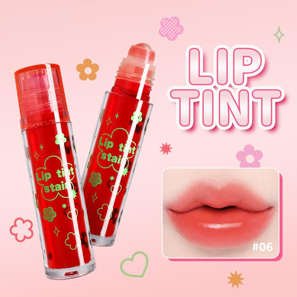 5 млУвлажняющая помада для губ Lip Tint Roller Water Не выцветает и не прилипает к чашкам Lip Glaze Блеск для губ