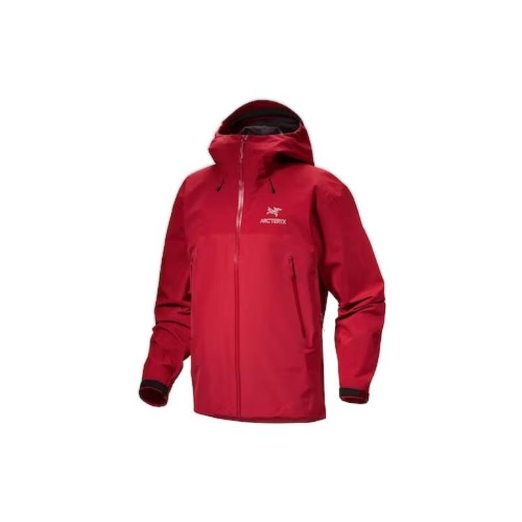 Мужская водонепроницаемая и дышащая ветровка Arc'teryx BETA AR Черная X000006488