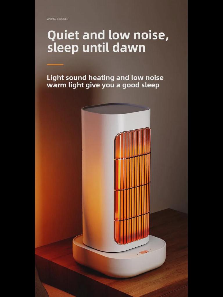 Compact Energy-Saving Electric Heater for Dorms and Offices