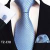 Paisley Waist Flower Men's Tie, Pocket Square, and Cufflinks Set - 2025 Edition