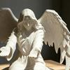 Ангел Держатель для ручек на стол 3D-печатная статуэтка ангела Стенд для демонстрации карандашей Декоративный органайзер для дома Офиса Спальни Гостиной Настольный декор