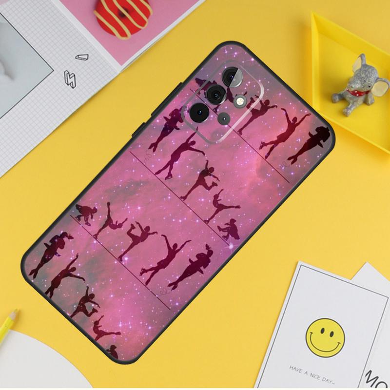 Спортивный чехол для фигурного катания и танцев для Samsung Galaxy A54 A34 A14 A13 A33 A53 A12 A32 A52 A71 A51 A15 A25 A35 A55