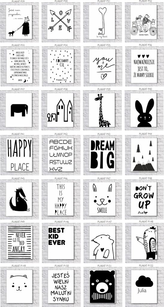 Posters, graphics, quotes FOR children WITH A FRAMED