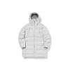 Пуховик средней длины с капюшоном Training Series, мужская верхняя одежда, цвет «механический-серый» AYMQ241-2
