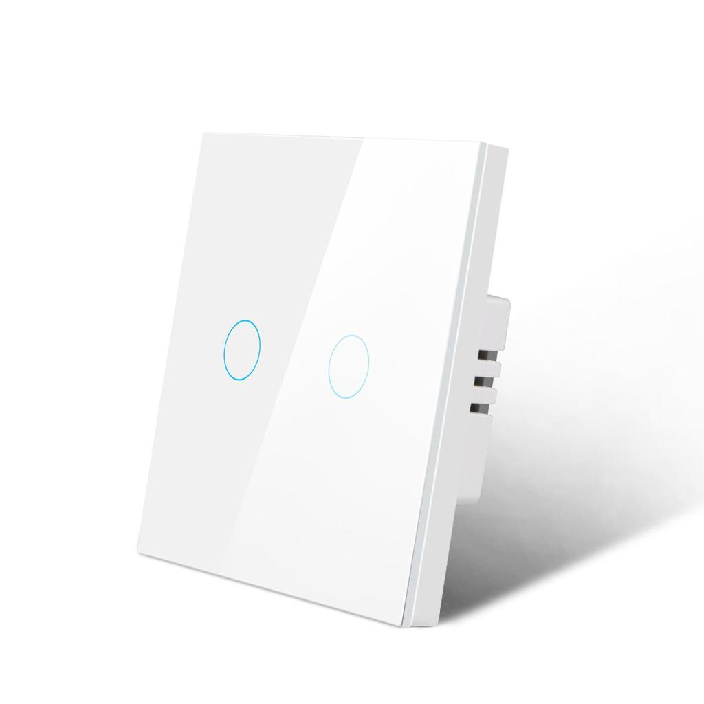 Tuya Smart Life Zigbee Touch настенный выключатель без нейтрального провода, не требуется конденсатор, управление через приложение, совместимое с Alexa Google Home