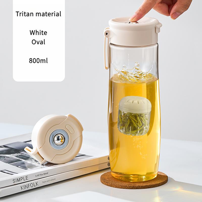 Магнитная чашка для чая из материала TRITAN, портативная спортивная с ручкой, чайник для разделения воды, большая емкость для бутылки с водой