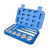 10 Pieces Bushing Press Box Aluminum Kit Auto Car Repair Tool Pull and Sleeve
