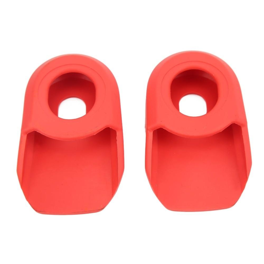 2PCS Anti-Friction Bike Crank Cover Silicone Bike Crank Boot Crank Arm Sleeve Bicycle Maintenance