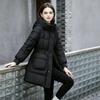 Padded clothes waist, medium and long year padded jackets, trendy slim jackets, new padded jackets for women, thickened in winter