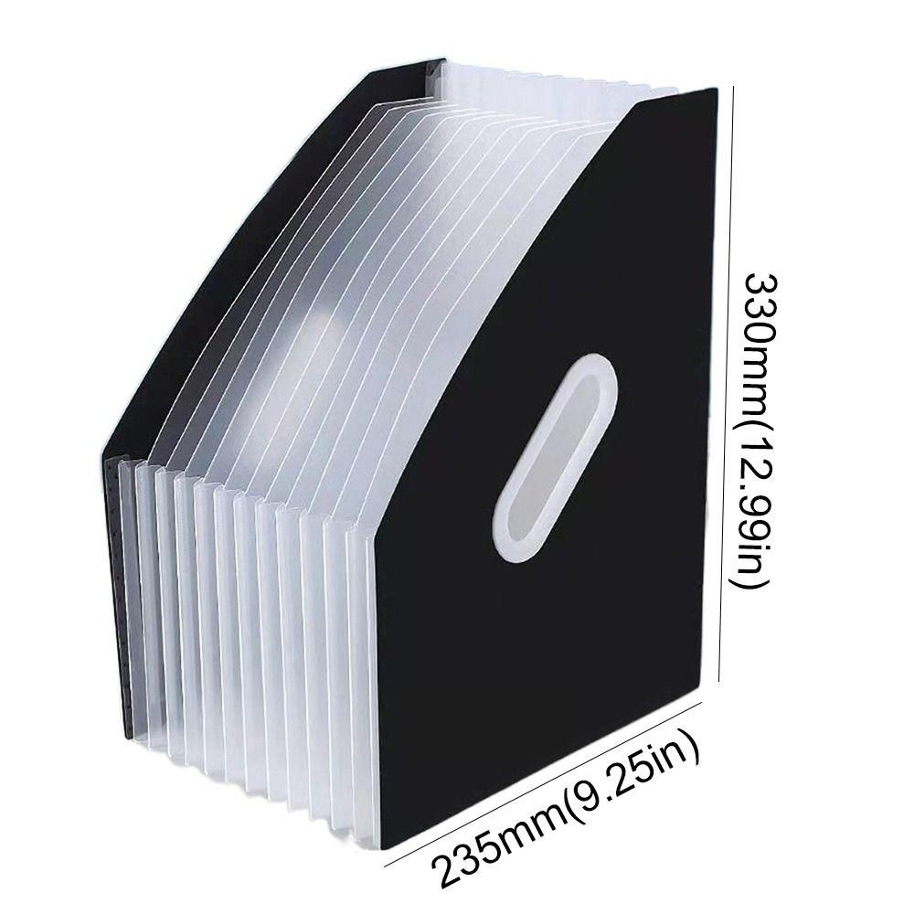 Multi-layer 13 Pockets File Folder Large Capacity Document Holder School Supplies