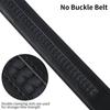 High Quality Luxury Black No Buckle Belt Automatic Belt Leather Waist Strap Waistband