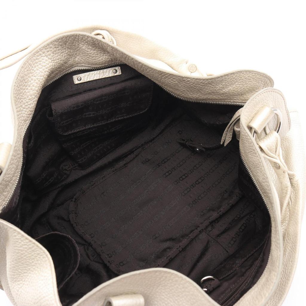 Used CELINE Bitter suite Handbag leather White Used Women