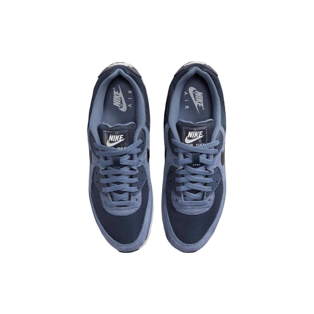 Nike Кроссовки Air Max 90 Diffused Blue Мужские Белый Черный Обсидиан FD0664-400