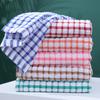 1/6 шт. кухонное полотенце для уборки с большой впитывающей способностью в клетку, утолщенное кухонное полотенце для посуды, салфетка для сушки посуды, салфетки для протирки мебели
