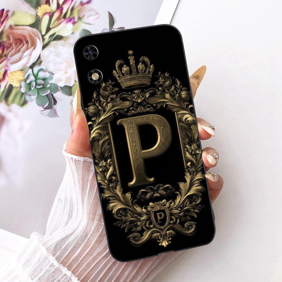 For Itel A23 Pro Case Luxury Crown Letters Cover Shockproof Soft TPU Phone Cases For Itel A23 Pro A23Pro Back Cover 5.0'' Fundas