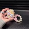 Роскошный корейский градиентный чехол для наушников Diy Star для AirPods 1 2 3 милый чехол с цветной цепочкой из бусин для AirPods Pro 2