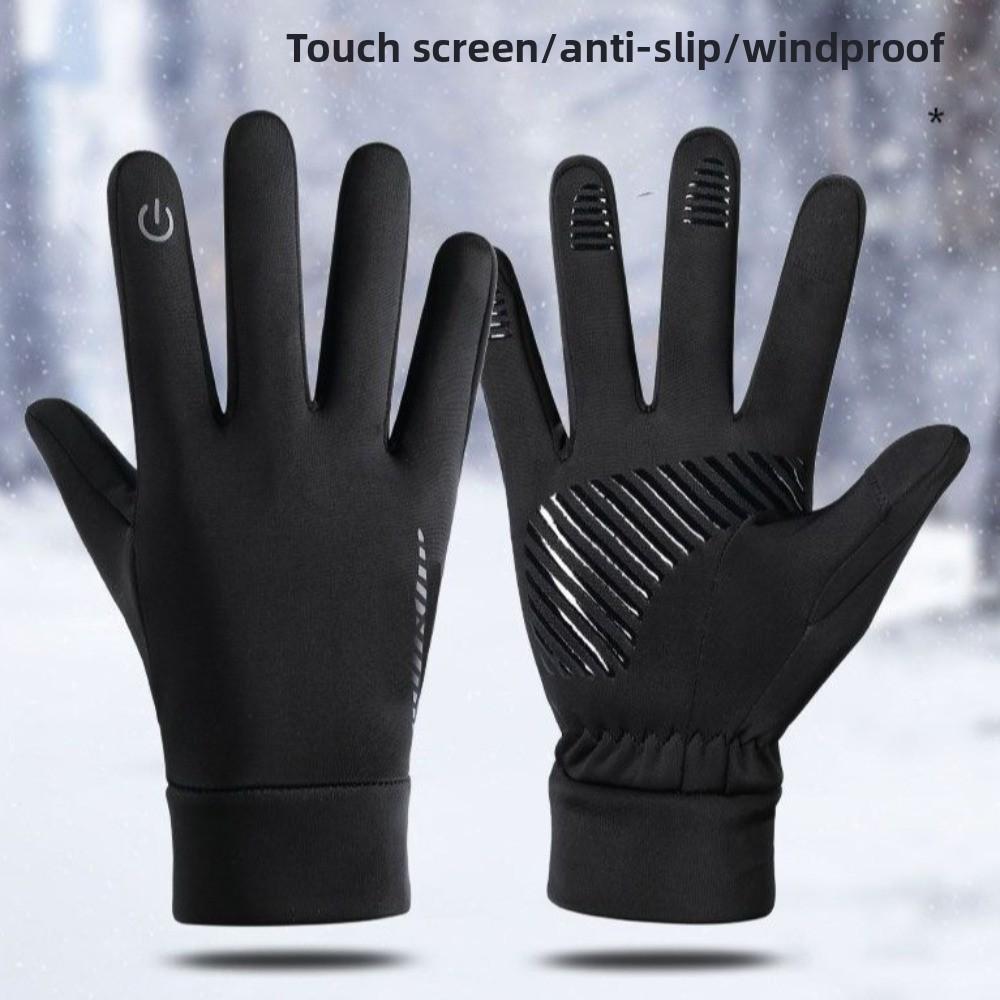 Plush Touch Screen Gloves Touchable Screen Skiing Gloves New Driving Mittens Gift