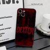 D-Dexter M-Morgan Phone Case Silicone Soft For IPhone 17 Air 16 15 14 13 12 11 Plus Pro Max Plus