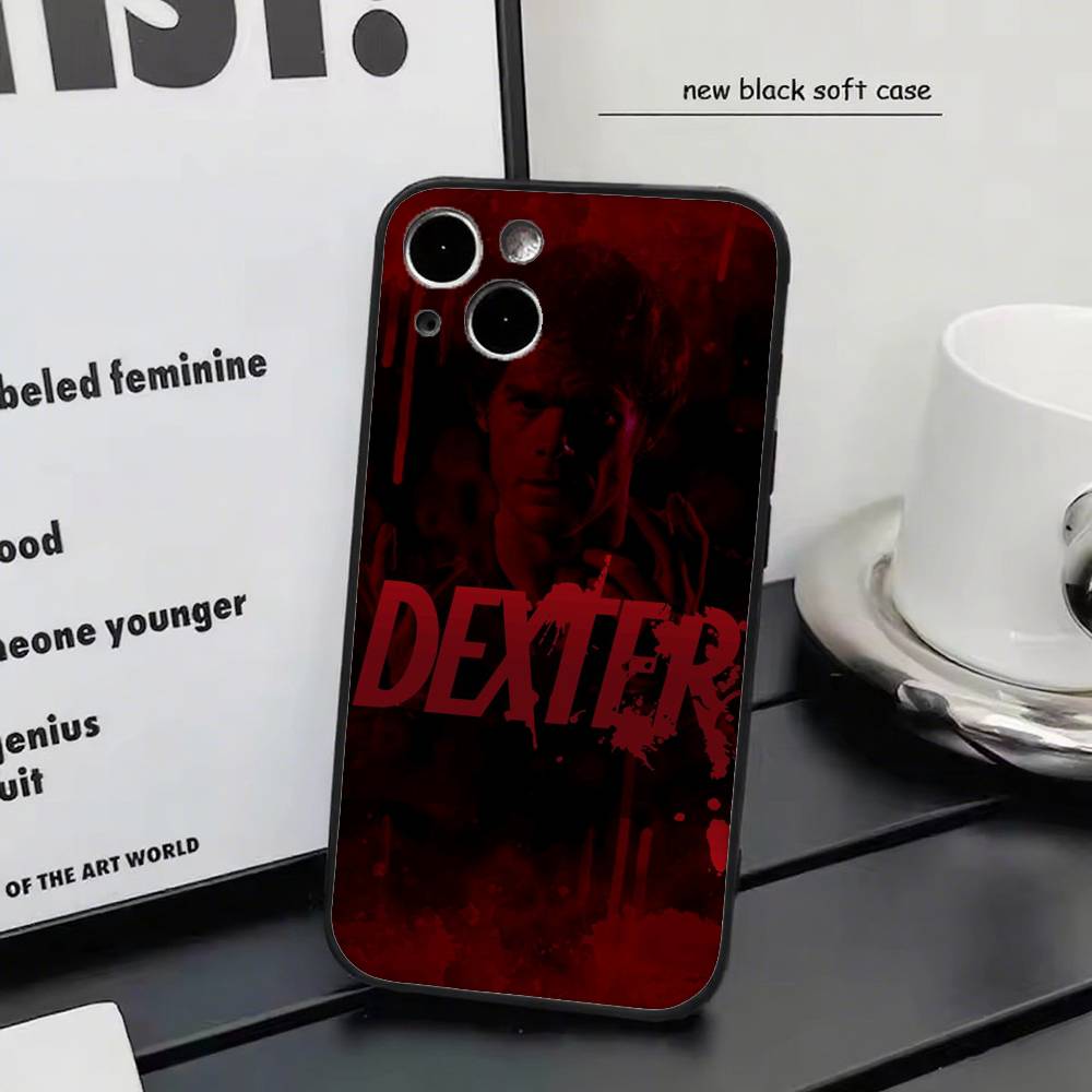 D-Dexter M-Morgan Phone Case Silicone Soft For IPhone 17 Air 16 15 14 13 12 11 Plus Pro Max Plus