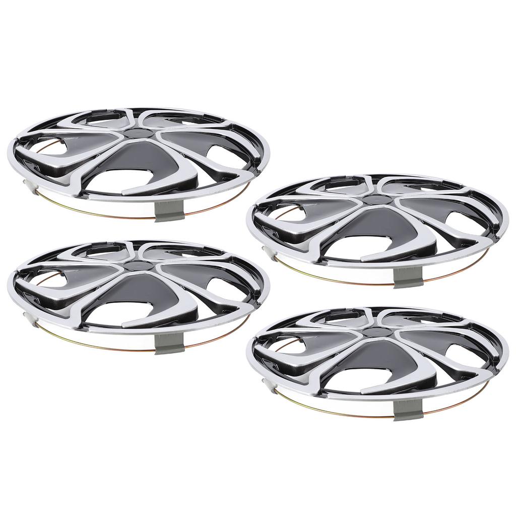 4 Pcs 14 Inch Wheel Hubcap Full Protection Snap On Universal Fit Wheel Rim Protector for Most Car Truck SUV