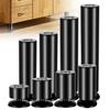 6-25cm Adjustable Stainless Steel Furniture Leg Cabinet Table Desk Sofa Bed Foot