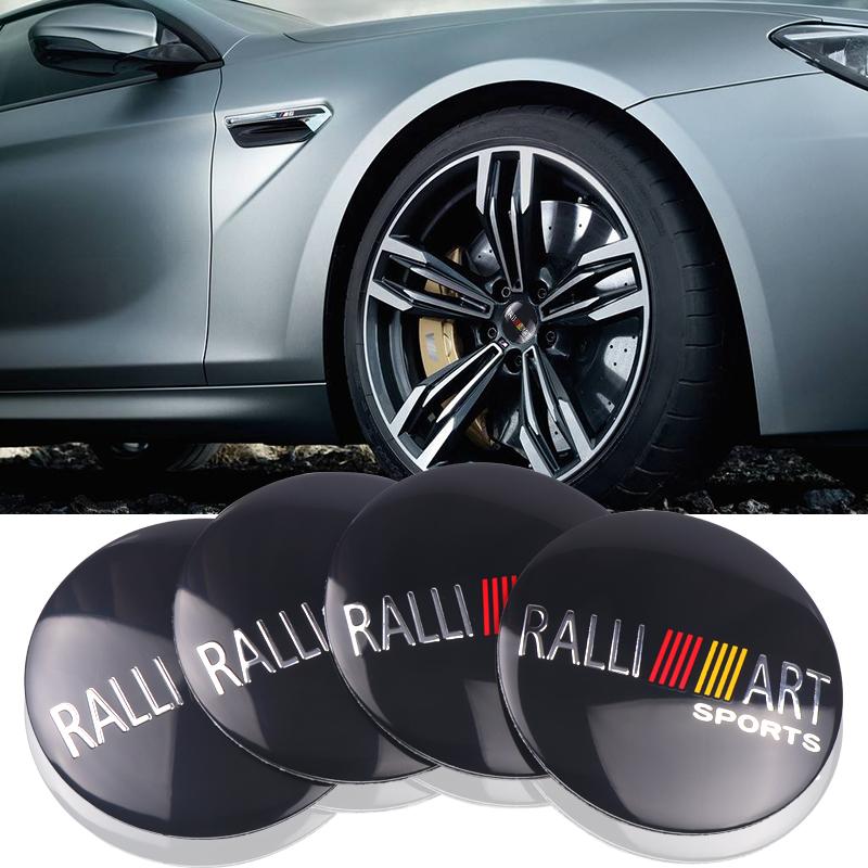 4pcs 56mm Car Styling Wheel Hub Cap Dust-Proof Sticker For Mitsubishi Space Star Eclipse Cross ASX Xl Lancer 9 Galant Ralliart