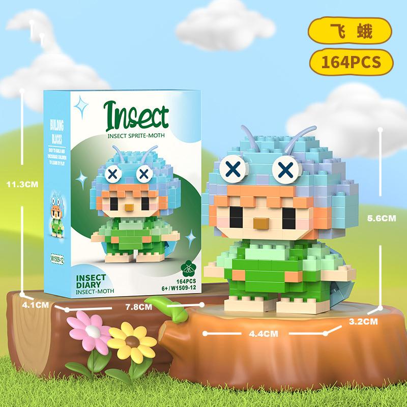 Animal Cat Bricks Constructor Set Micro Building Blocks Children Toy Adult Particle Building Block Dog Mini Toys Home Decoration