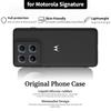 Жидкий силикон Оригинальный чехол для Motorola Signature G87 G77/67/57/47/37/17 Power Edge 70 Pro Ultra Fusion+ 60 Stylus Neo Чехол