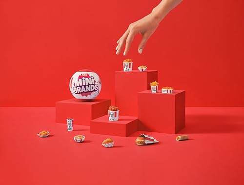 ZURU Mini Brands KFC Серия 1 Капсулы-сюрпризы (5 кусков)