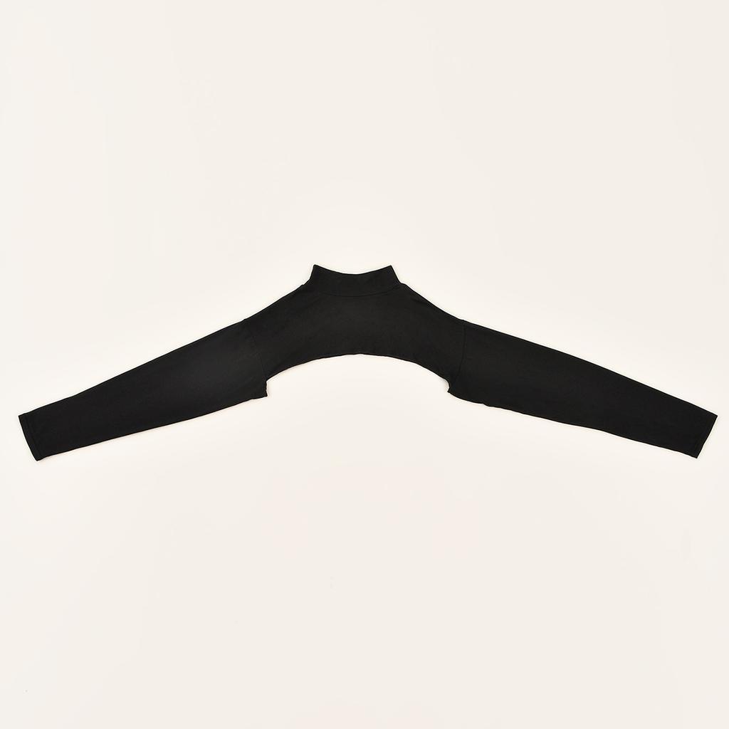 3 шт. Эластичный Хлопковый Модал Полный Воротник-стойка Рукав Женский Мусульманский Длинный Рукав Накидка На Плечи Нарукавник Защита от Солнца Носимые Рукава