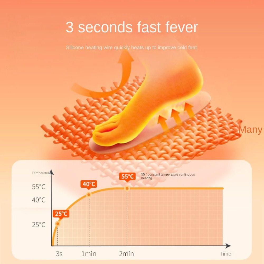Быстро нагревающиеся электрические теплые носки 5 В, грелка для ног, зимние теплые электрические носки с подогревом, для занятий спортом на открытом воздухе