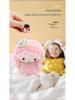 Кошелек для монет Sanrio Little Sheep Strawberry Piano с бантом и шармом-подвеской в виде крема.