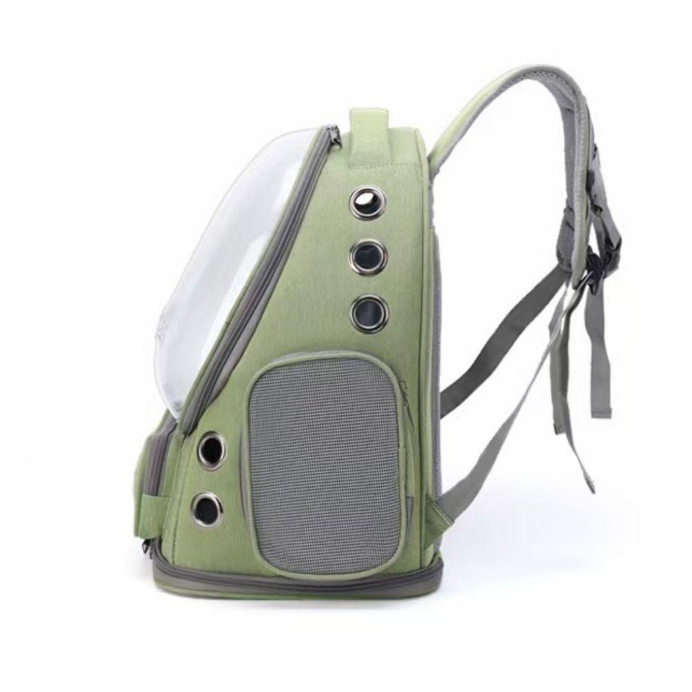 Transparent Pet Carrier Backpack Ventilated Pet Travel Bag Cat Carrying Bag Outdoor Use