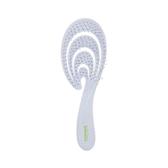 EYECANDY Eco-Friendly Detangling Brush Coral Purple