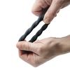 Rocks-Off - Liquid Silicone Twist Penis Ring Black
